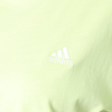 Adidas Sportswear - Tee Shirt Femme A Bandes 3 Stripes HF7256 Vert