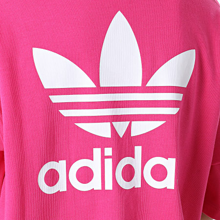 Adidas Originals - Abito donna in felpa con girocollo HG6238 Rosa