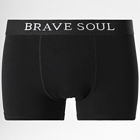 Brave Soul - Lot De 7 Boxers Jersey Noir