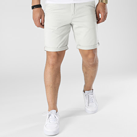 Jack And Jones - Short Chino Bowie Gris Clair