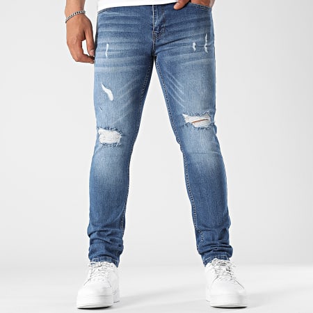 LBO - Jeans Slim Fit Rotos 2194 Azul Denim