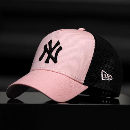 Barbie Casquette en Coton Doux pour Femme avec Bord incurvé, Rose Clair, Taille Unique