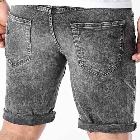Only And Sons - Short Jean 22020784 Gris Anthracite