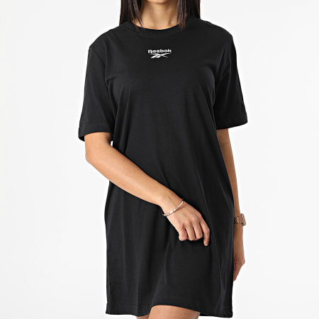Reebok - Robe Tee Shirt Oversize Femme HA4326 Noir