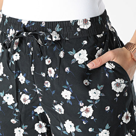 Vero Moda - Shorts de mujer Easy Black Floral
