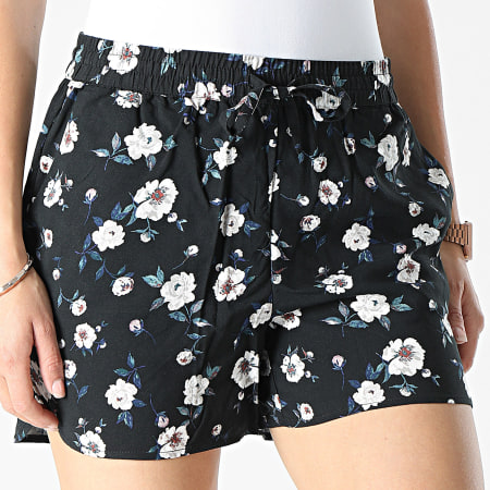 Vero Moda - Shorts de mujer Easy Black Floral