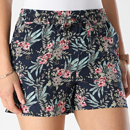 Vero Moda - Shorts de mujer Easy Navy con estampado floral
