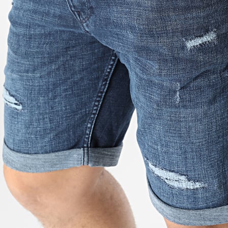 Jack And Jones - Pantalones cortos de mezclilla Rick Fox Denim azul