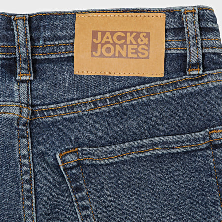 Jack And Jones - Short Jean Enfant Rick Original Bleu Denim