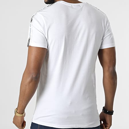 New Era - Tee Shirt A Bandes NBA Sleeve Taping Los Angeles Lakers 13083902 Blanc