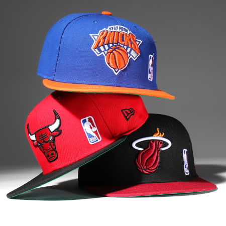 New Era - Casquette Snapback 9Fifty Team Arch Chicago Bulls Rouge
