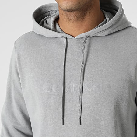 Calvin Klein - GMS2W304 Felpa con cappuccio grigio riflettente