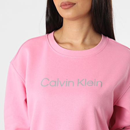 Calvin Klein - Sudadera Mujer Cuello Redondo 2W312 Rosa