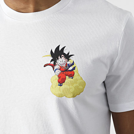 Dragon Ball Z - Kinto Un Chest Camiseta Blanco