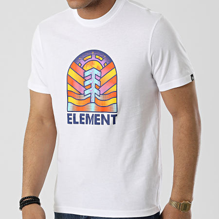 Element - Tee Shirt C1SSN2-ELP2 Blanc