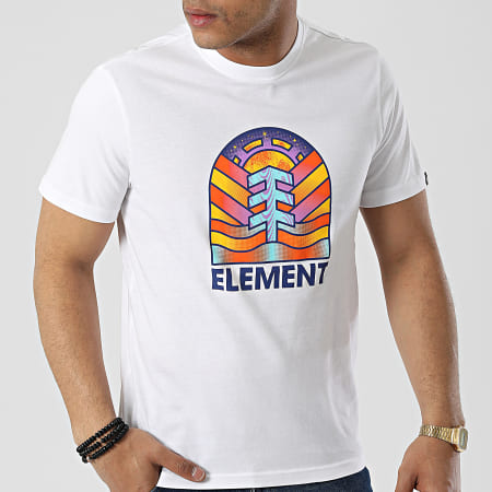 Element - Tee Shirt C1SSN2-ELP2 Blanc