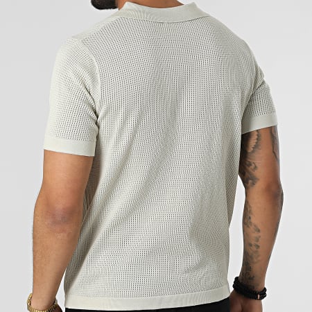 Frilivin - FA Korte Mouw Polo Beige