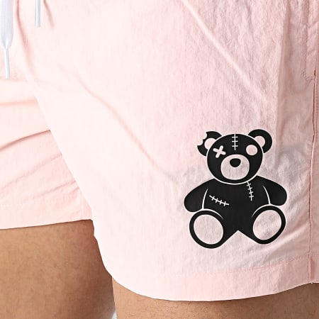 Sale Môme Paris - Pantaloncini rosa e neri con orsetto