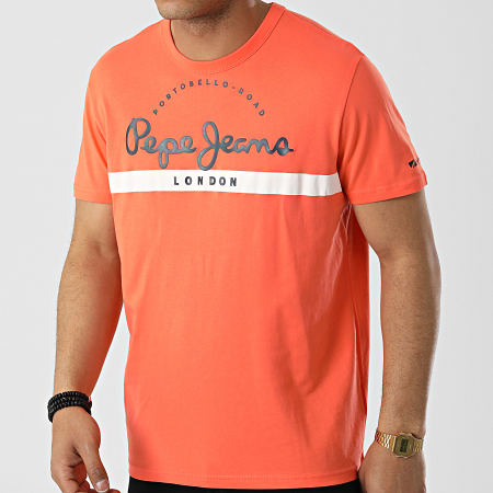 Pepe Jeans - Camiseta Abrel Naranja
