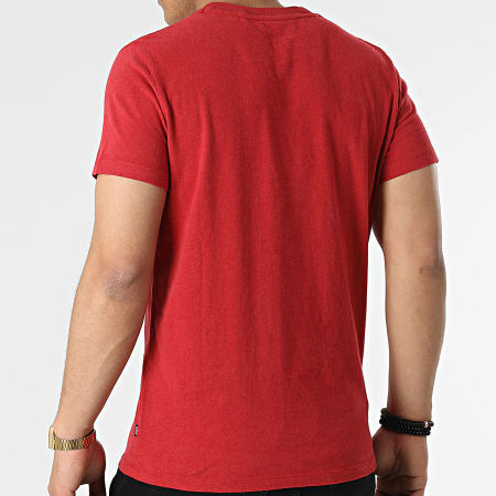 Superdry - Vintage Logo Micro Bordado Camiseta M1011350A Rojo