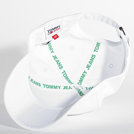 Tommy Jeans - Casquette Flag Cap 8496 Blanc