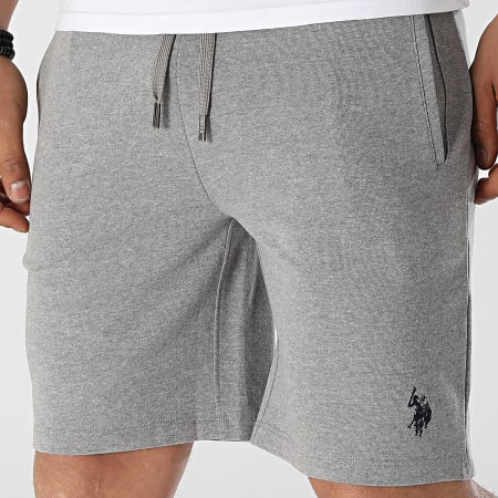 US Polo ASSN - Pantaloncini da jogging Edri, grigio erica