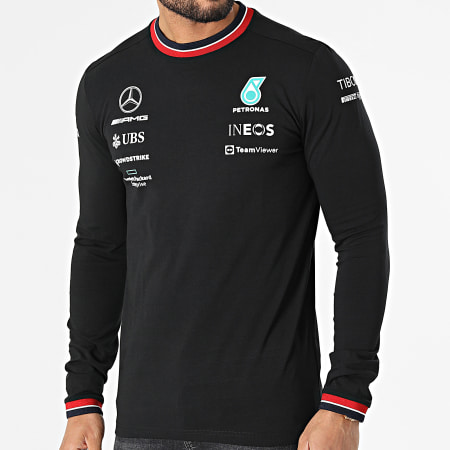 AMG Mercedes - Tee Shirt Manches Longues MAPF1 Driver Noir