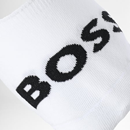 BOSS - Coppia di calzini invisibili SL Plain 50477866 Bianco