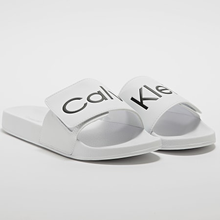Calvin Klein - Tobogán Piscina Regulable 0454 Blanco Brillante