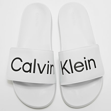 Calvin Klein - Tobogán Piscina Regulable 0454 Blanco Brillante