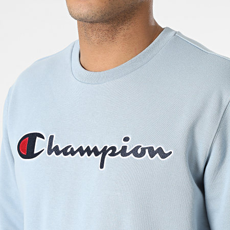 Champion - Sweat Crewneck 217061 Bleu Clair