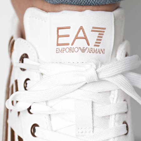 EA7 Emporio Armani - X8X001-XK255 Sneakers in bronzo bianco