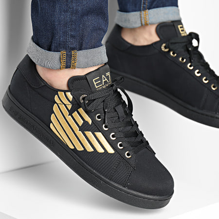 EA7 Emporio Armani - X8X001-XK255 Sneakers triple in oro nero