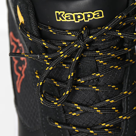Kappa - Baskets 32163VW Black Orange Dark Yellow