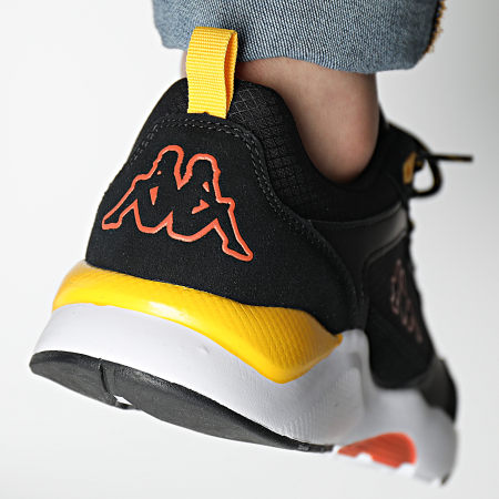 Kappa - Sneakers 32163VW Nero Arancione Giallo Scuro