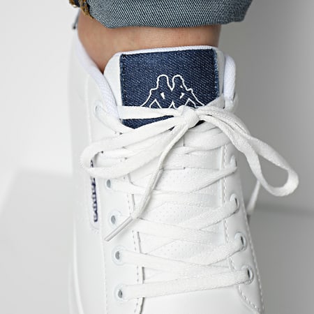 Kappa - Sneakers Tchouri 2 Uomo 331864W Bianco Blu Denim