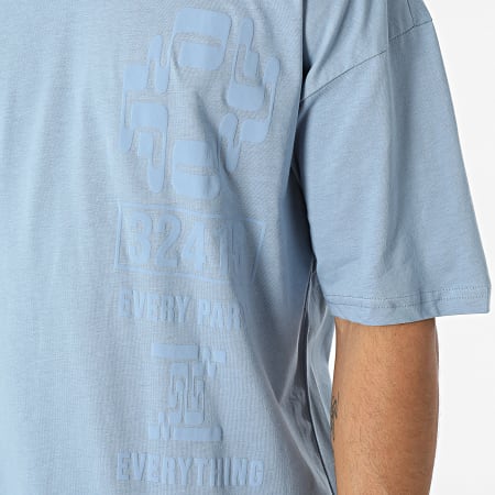 KZR - Tee Shirt O-82007 Bleu Clair