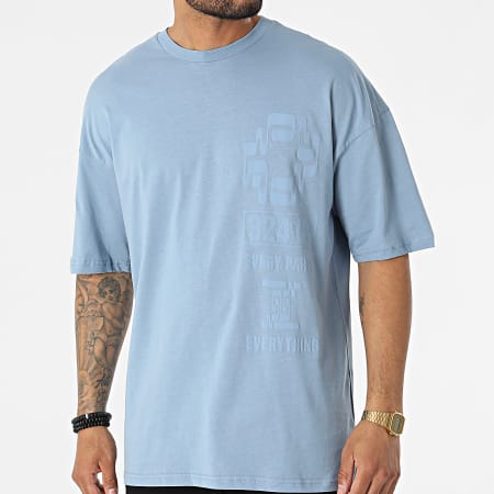 KZR - Tee Shirt O-82007 Bleu Clair