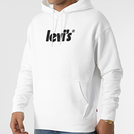 Levi's - Sweat Capuche Relaxed Fit 38479 Blanc