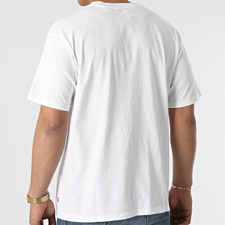 Levi's - A0637 T-shirt dal taglio rilassato, bianco