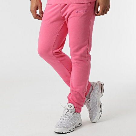 Sixth June - Set felpa con cappuccio e pantaloni da jogging rosa M33550ESE