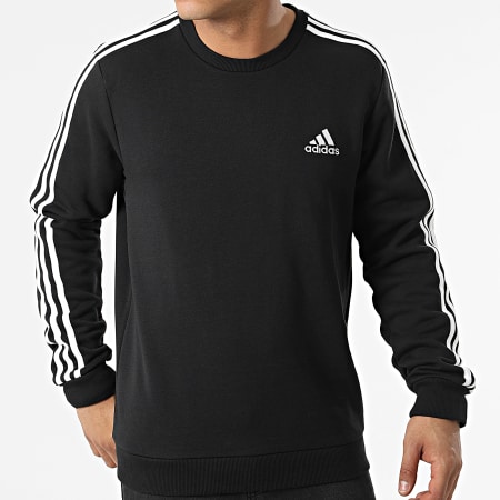 Adidas Sportswear - GK9106 Felpa girocollo nero