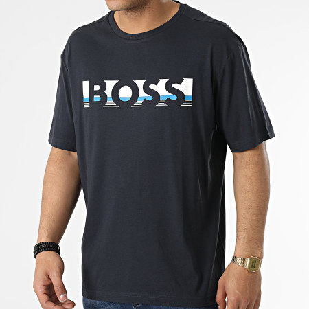 BOSS - Tee Shirt 50466295 Bleu Marine