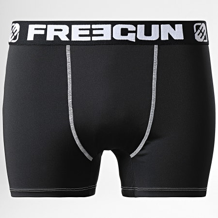 Freegun - Lot De 6 Boxers Essential Noir
