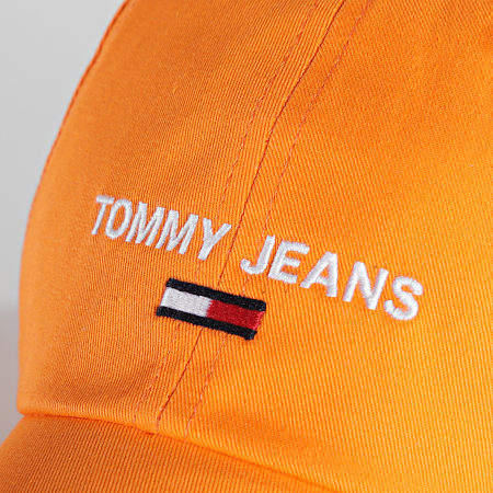 Tommy Jeans - Casquette Femme Sport 1660 Orange