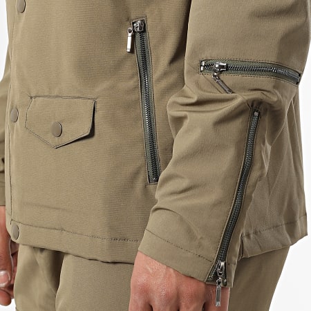 Classic Series - KL-2060 Set giacca e pantaloni da jogging verde kaki