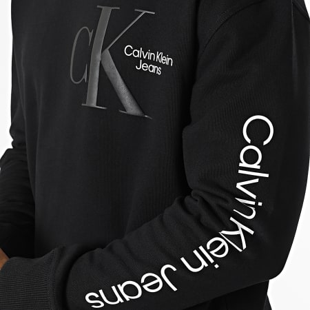Calvin Klein - Sudadera Cuello Redondo 0040 Negro
