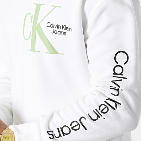 Calvin Klein - Felpa girocollo 0040 Beige chiaro