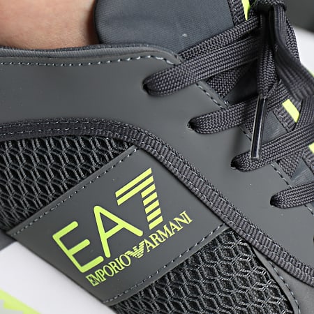 EA7 Emporio Armani - X8X027-XK050 Sneakers Iron Gate Giallo Fluo