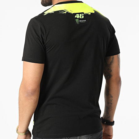 VR46 - Camiseta Monster Energy Monza MOMTS435804 Negro